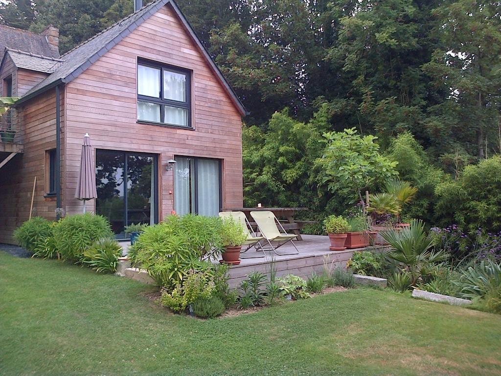 Un Jardin en Pente Douce Villa Locquenole Cameră foto